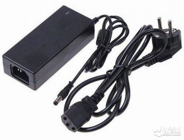 Купить Блок питания адаптер 12В 3А + кабель разъём 5.5*2.5mm, цена 240 ...
