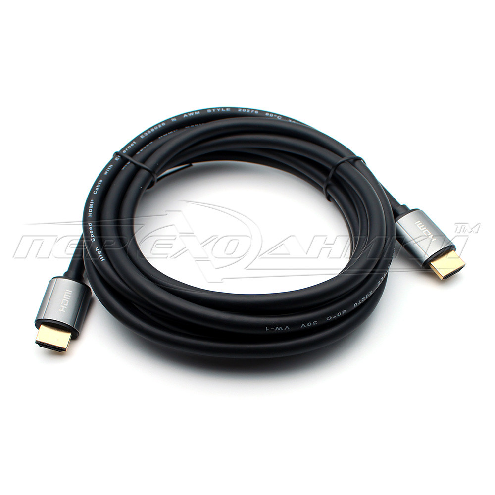 Кабель HDMI v1.4 High Speed, высокое качество, 5 м - фото 2 - id-p1189264859