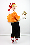 Дитячий карнавальний костюм Буратіно для хлопчиків від 5 до 8 років №2, фото 3