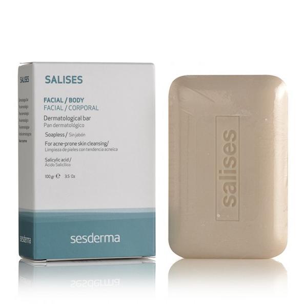 Salises Dermatological Soap Bar - Дерматологічне мило, 100 г