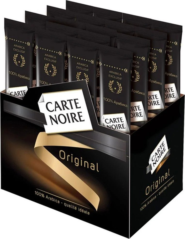 Кава розчинна Carte Noire Classique в стіках 26 шт. по 2 г