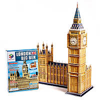 Пазли 3D Big Ben Тривимірний конструктор-головоломка 64х25х47 см, величезні 3д пазли для дітей та дорослих