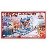 Конструктор дерев'яний 3D пазли дерев'яні 18,2х22х17,9 см тривимірний конструктор-головоломка, фото 3