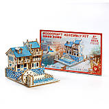 Конструктор дерев'яний 3D пазли дерев'яні 18,2х22х17,9 см тривимірний конструктор-головоломка, фото 2