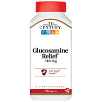 Препарат для суглобів і зв'язок 21st Century Glucosamine Relief 1000 mg, 120 таблеток CN3900 SP