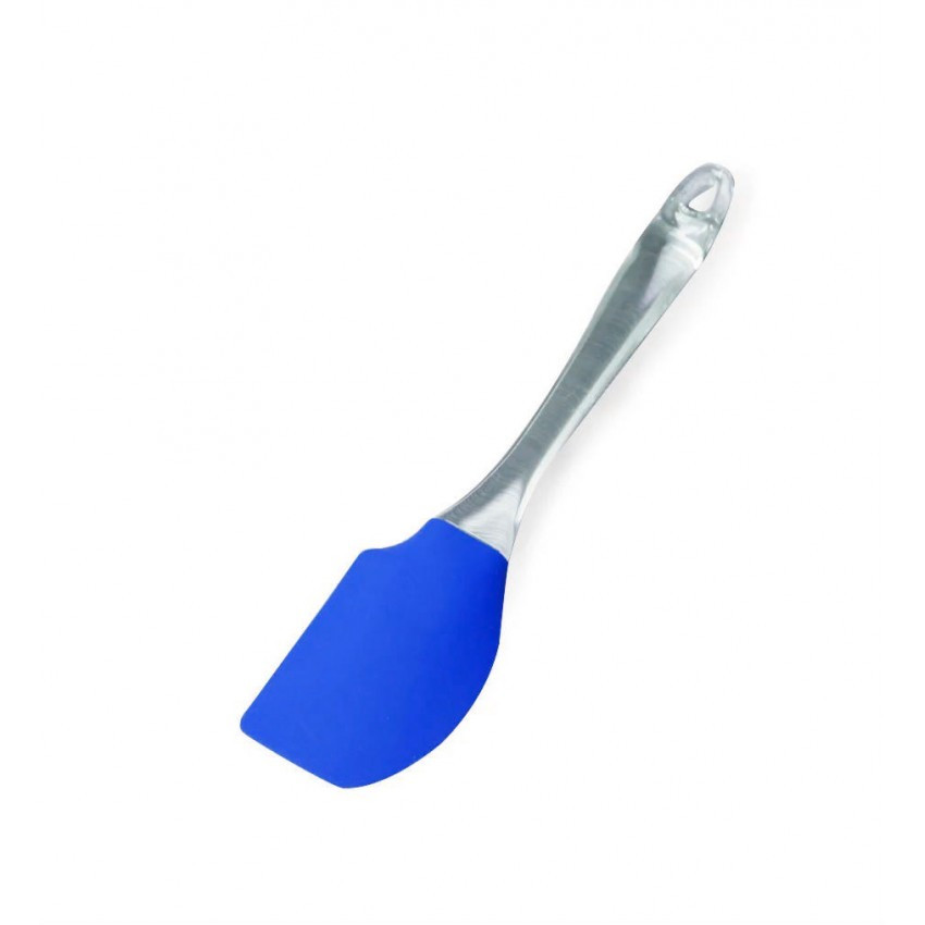 Лопатка силіконова Kamille 26 х 6,5 см синя КМ-7500А, фото 1