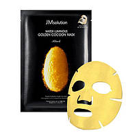 Тканевая маска с экстрактом золотистого шелкопряда Jmsolution Water Luminous Golden Cocoon Mask