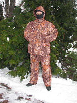 Зимовий костюм для риболовлі забарвлення Ліс , утеплений