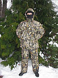 Зимовий костюм для риболовлі забарвлення Ліс , утеплений, фото 2