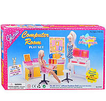 Меблі для ляльки Gloria 21022 Комп'ютерний клас