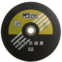 Круг диск отрезной по металлу 400 мм, 3.5 мм, 32 мм, Werk (35468)