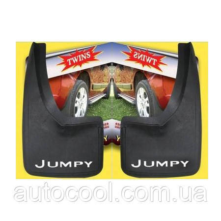 Бризковики Citroen Jumpy 2007+ г.в. комплект 4 шт. Туреччина, фото 1