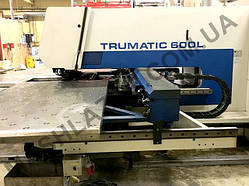 Комбінований верстат (лазерно-штамповильне встановлення) TC 600L, TRUMPF