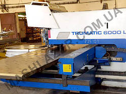 Комбінований верстат (лазерно-штамповильне встановлення) TC 6000L, TRUMPF