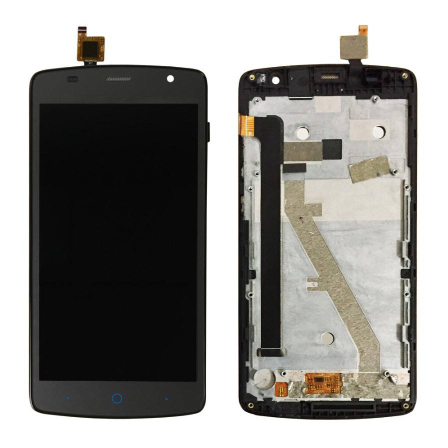 Дисплей + сенсор з рамкою для ZTE L5 Blade Plus Gray