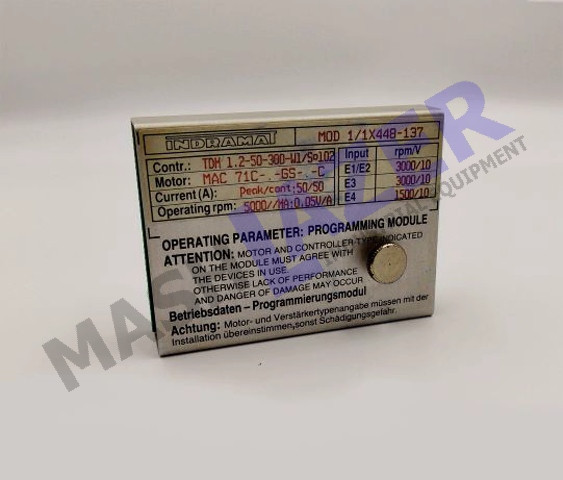 Модуль програмування/ Programming module MOD1/1*448-137 TDM 1.2-50-300-W1/S0102 INDRAMAT, фото 1