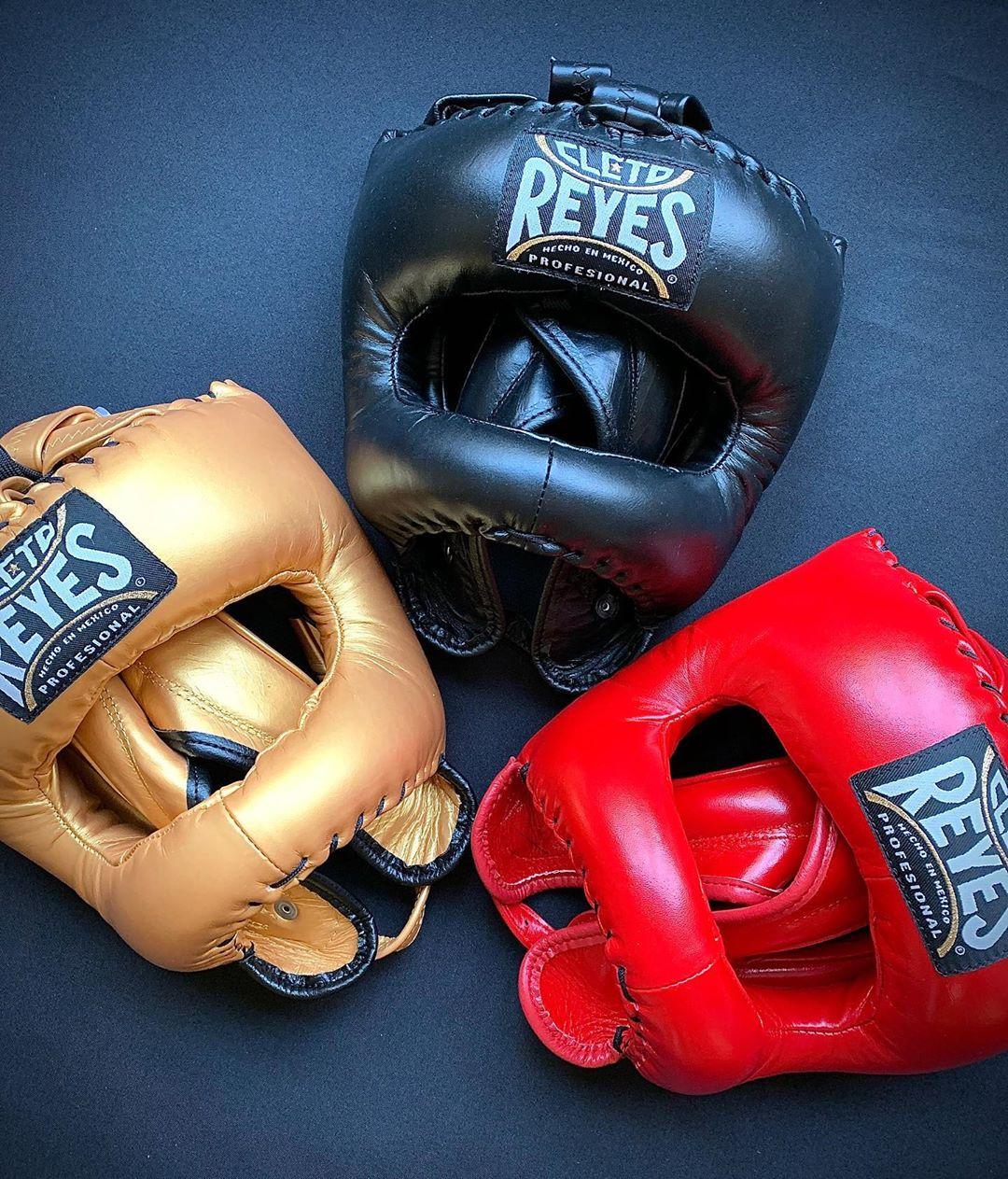 Професійний Боксерський Шолом з бампером Cleto Reyes Nylon Face, тренувальний, шкіряний