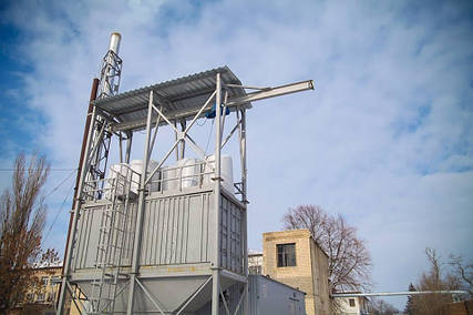 пгт. Васильковка, Днепропетровская область. Модульная транспортабельная  котельная ТКУМ-3000 (3000 квт), 2018 год. Теплоснабжение школы, ЦРБ, админ  здания.