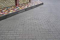 Тротуарная плитка "Катушка" серая 60 мм