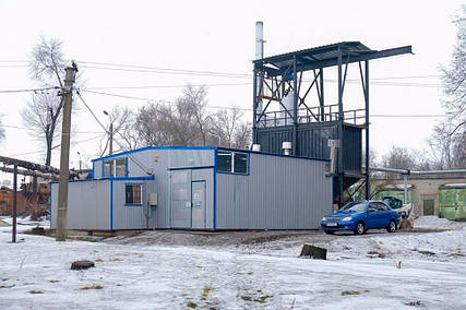 Модульная транспортабельная котельная  ТКУМ-1600 (1600 квт), 2017 год. пгт. Софиевка, Днепропетровская область.