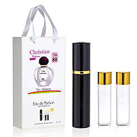 Подарочный набор парфюмерии 3x12 ml Christian for women K-155w № 080