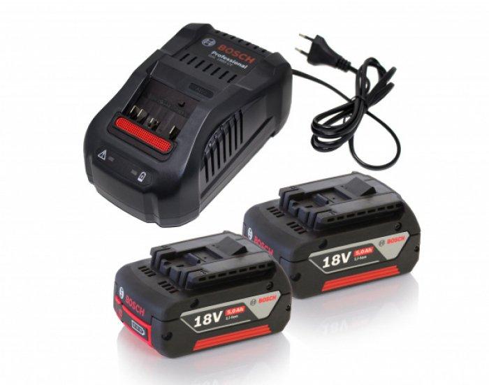 Акумулятор Li-ion Bosch GBA + зарядний пристрій GAL 1880 CV (18 В, 5 А*год) (1600A00B8J)