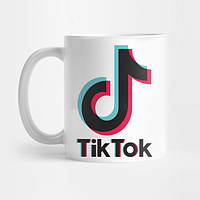 Кружка Tik Tok logo Чашка Тик Ток логотип