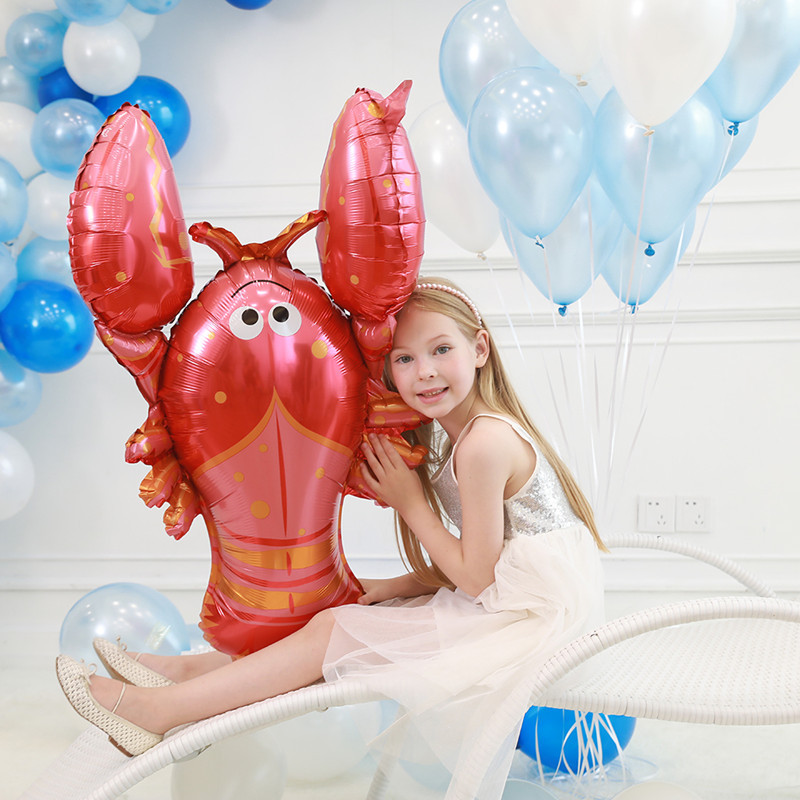 Фольгована куля Рак 100х85 см 1821