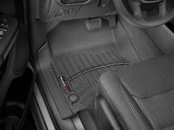 Килими гумові WeatherTech Dodge Ram1500 2019+ передні чорні ( консоль без допсиденья)