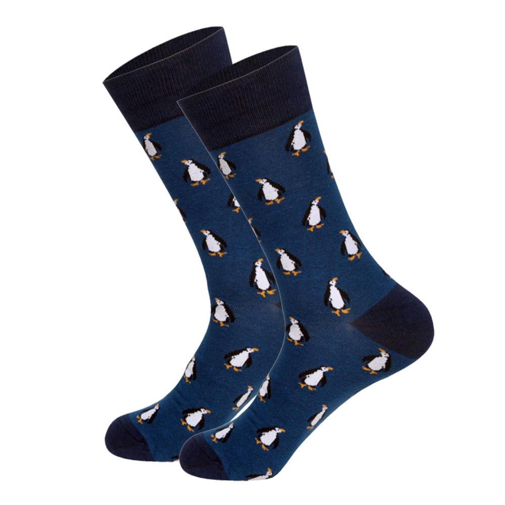 Високі шкарпетки Friendly Socks. Колір темно-синій. Артикул: 27-0009