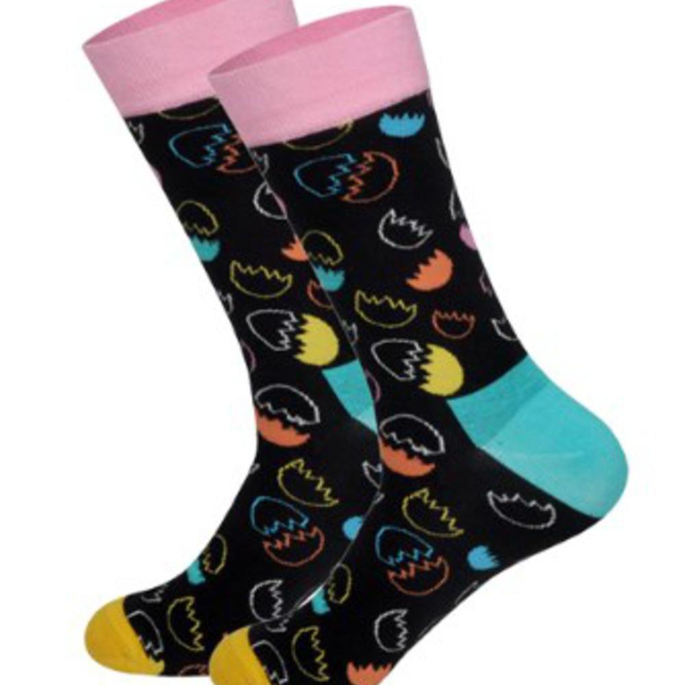 Високі шкарпетки Friendly Socks. Колір чорний. Артикул: 27-0012