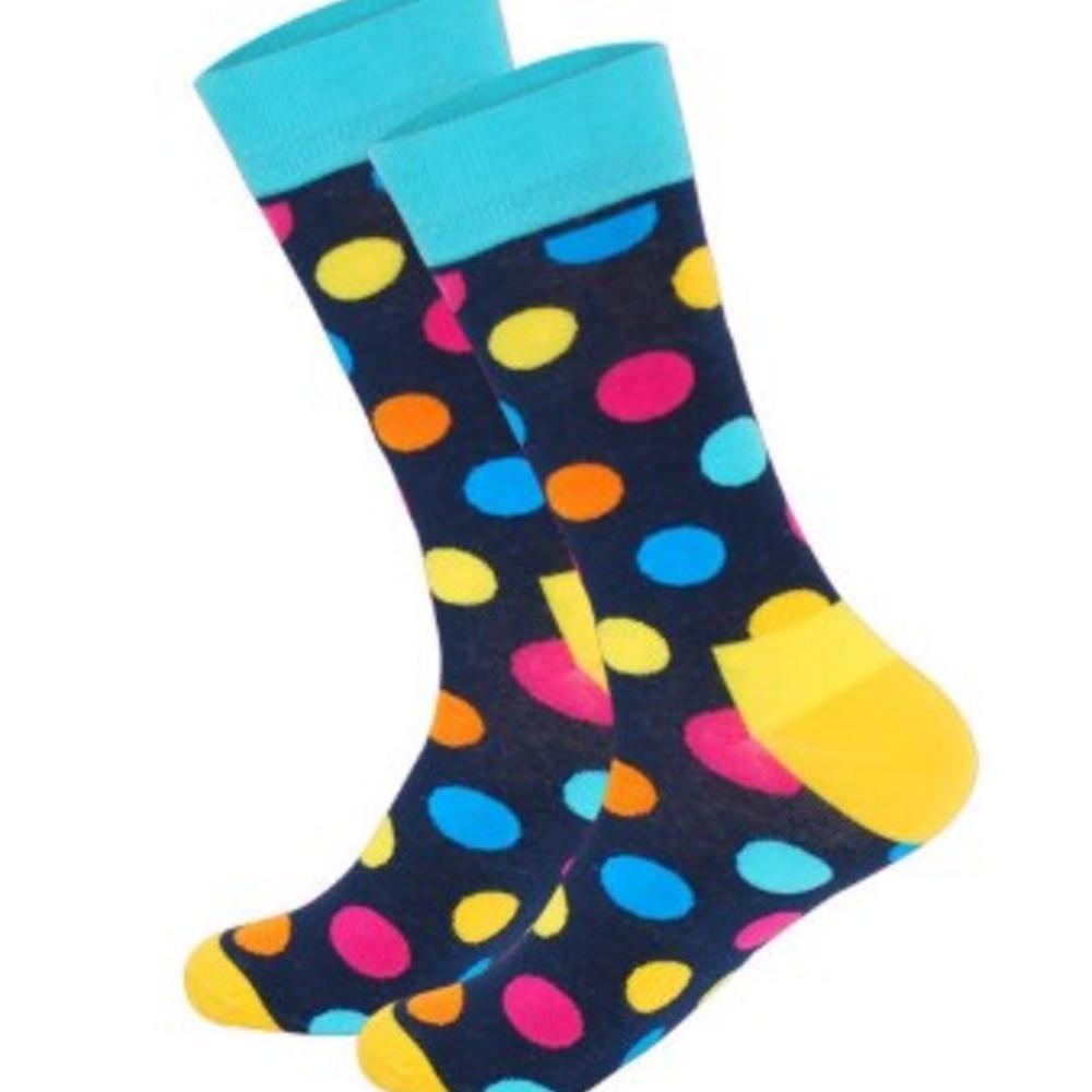 Високі шкарпетки Friendly Socks. Колір темно-синій. Артикул: 27-0020
