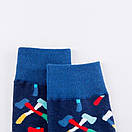 Високі шкарпетки Friendly Socks. Колір темно-синій. Артикул: 27-0024, фото 3