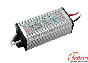 Герметичный импульсный драйвер светодиода LD 9-12x1W 220V IP67, 350mA