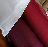 Чоловічий лляний еко костюм-трійка, літній. Піджак, жилет, штани з льону. Розмір ХС-10ХХЛ батал плазайз, фото 6