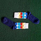 Високі шкарпетки Friendly Socks. Колір темно-синій. Артикул: 27-0045, фото 3
