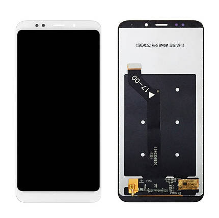 Дисплей + сенсор для Xiaomi Redmi 5 Plus (MEG7, MEE7, MET7) White, фото 1
