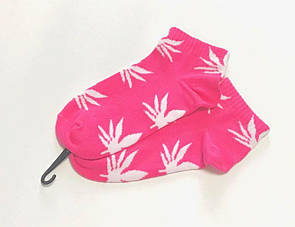 Короткі шкарпетки HUF. Колір рожевий. Артикул: 27-0109