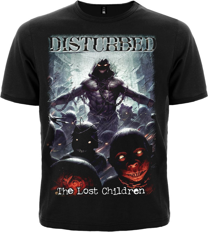 Футболка Disturbed "The Lost Children", Розмір 4XL (XXXL Euro)