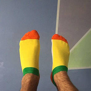 Яскраві кольорові шкарпетки SOX "Манго"