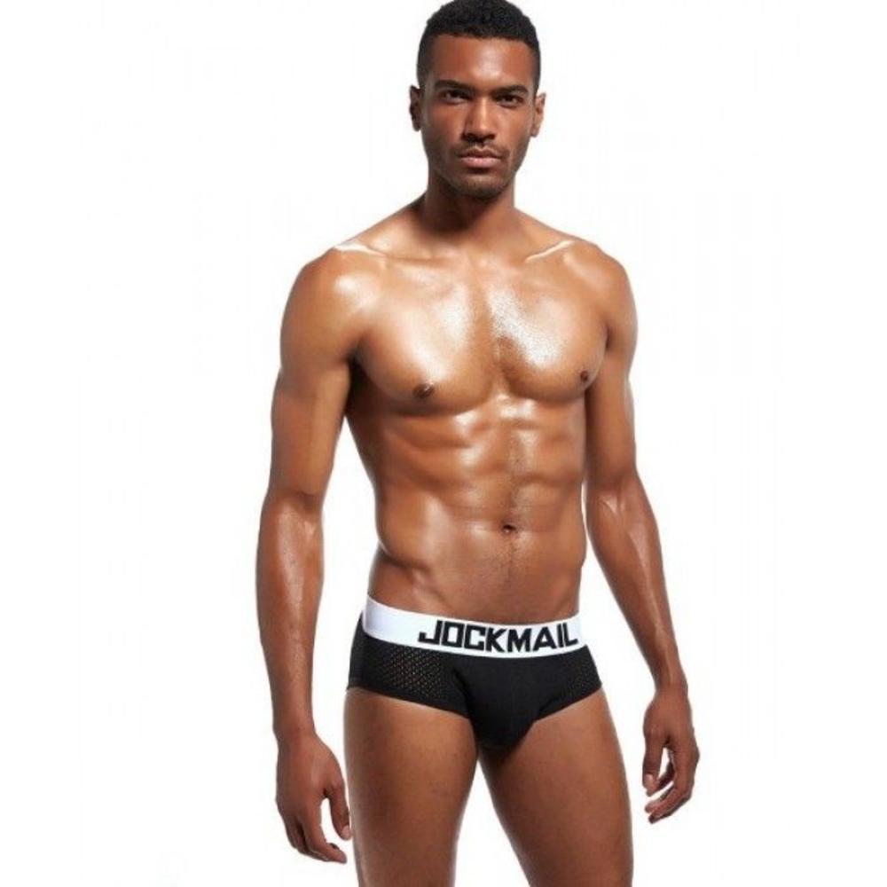 Бріфи чоловічі Jockmail. Колір чорний. Артикул: 04-0252