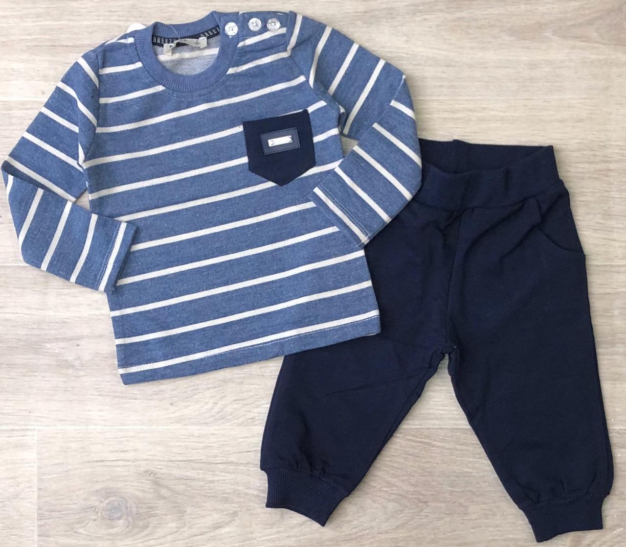 Модный костюм 2-ка для мальчика до 3-х лет в магазине MalishOpt (арт ...