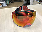 Гірськолижна маска Smith Skyline XL Red Rock Лінза S3 ChromaPop Sun Red Mirror (Уцінка), фото 5