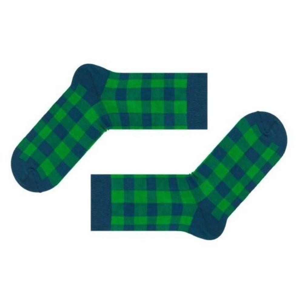 Високі шкарпетки SOX. Колір темно-зелений. Артикул: 27-0132