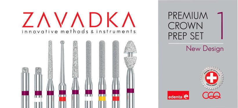 Набір для препарування від Dr. A.Zavadka Premium Crown Prep. Set