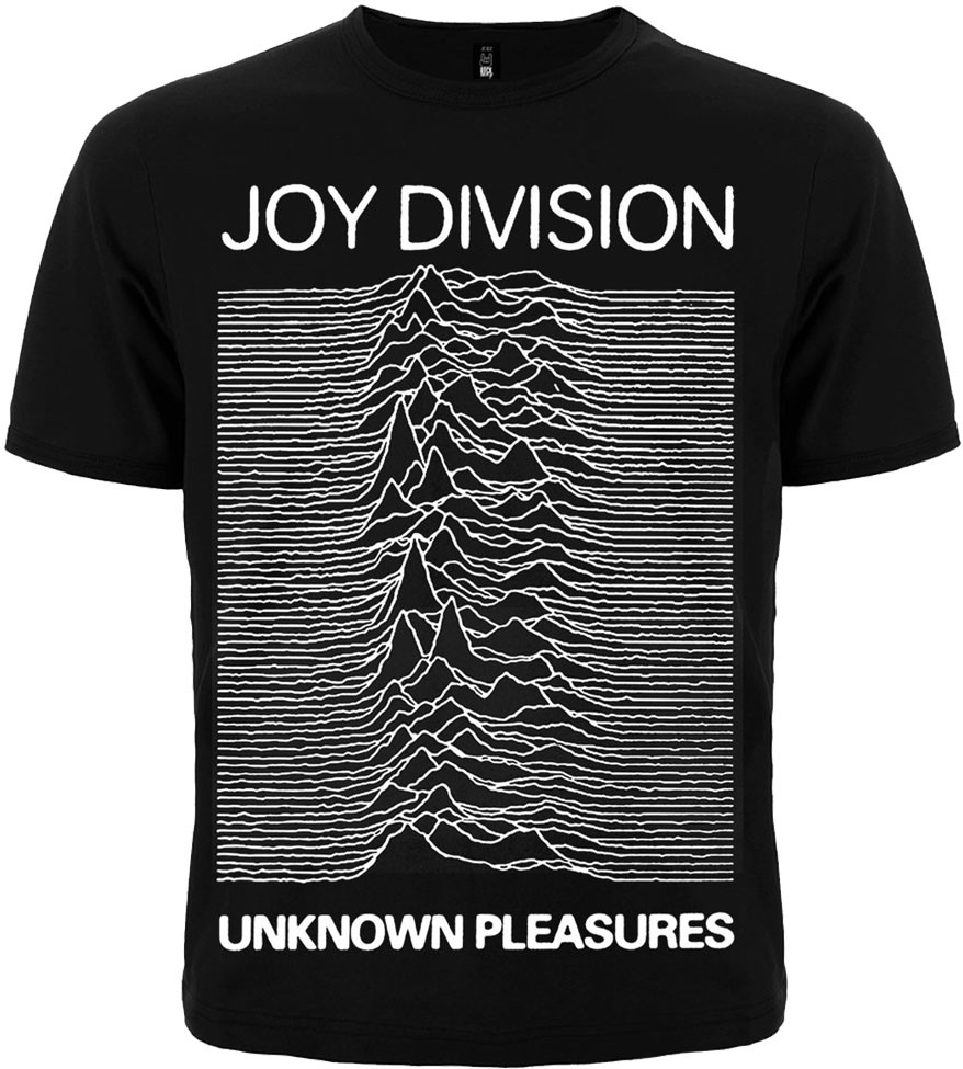 Футболка Joy Division "Unknown Pleasures", Розмір 4XL (XXXL Euro)