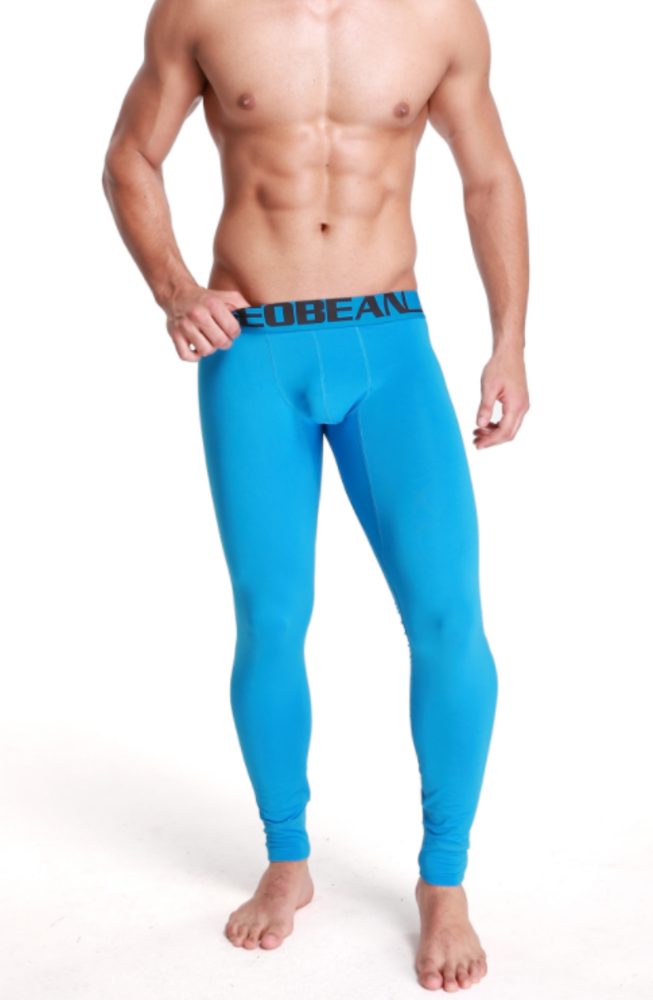 Термо кальсони спортивні від Seobean чоловічі блакитного кольору