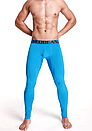 Термо кальсони спортивні від Seobean чоловічі блакитного кольору, фото 2