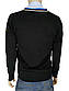 Чорна чоловіча кофта Paul Shark Vipline-167, фото 3