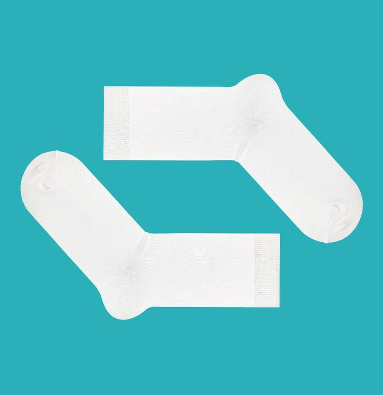 Білі однотонні шкарпетки SOX